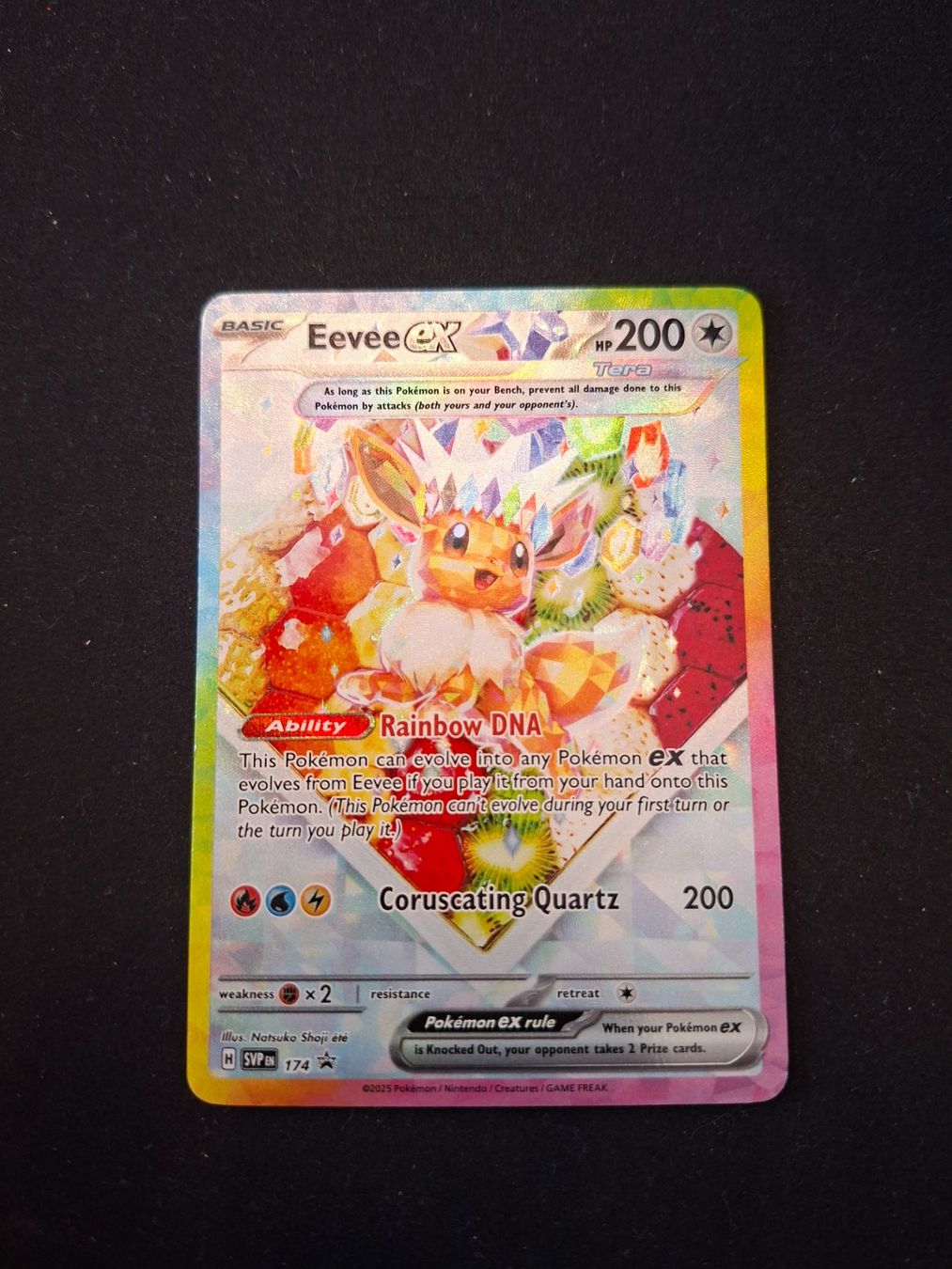 Pokémon Carte collezionabili: Eevee EX SVP 174  Prismatic Evolutions EN (PRE) – Usato da Biasca venduto da Sara_Poke123