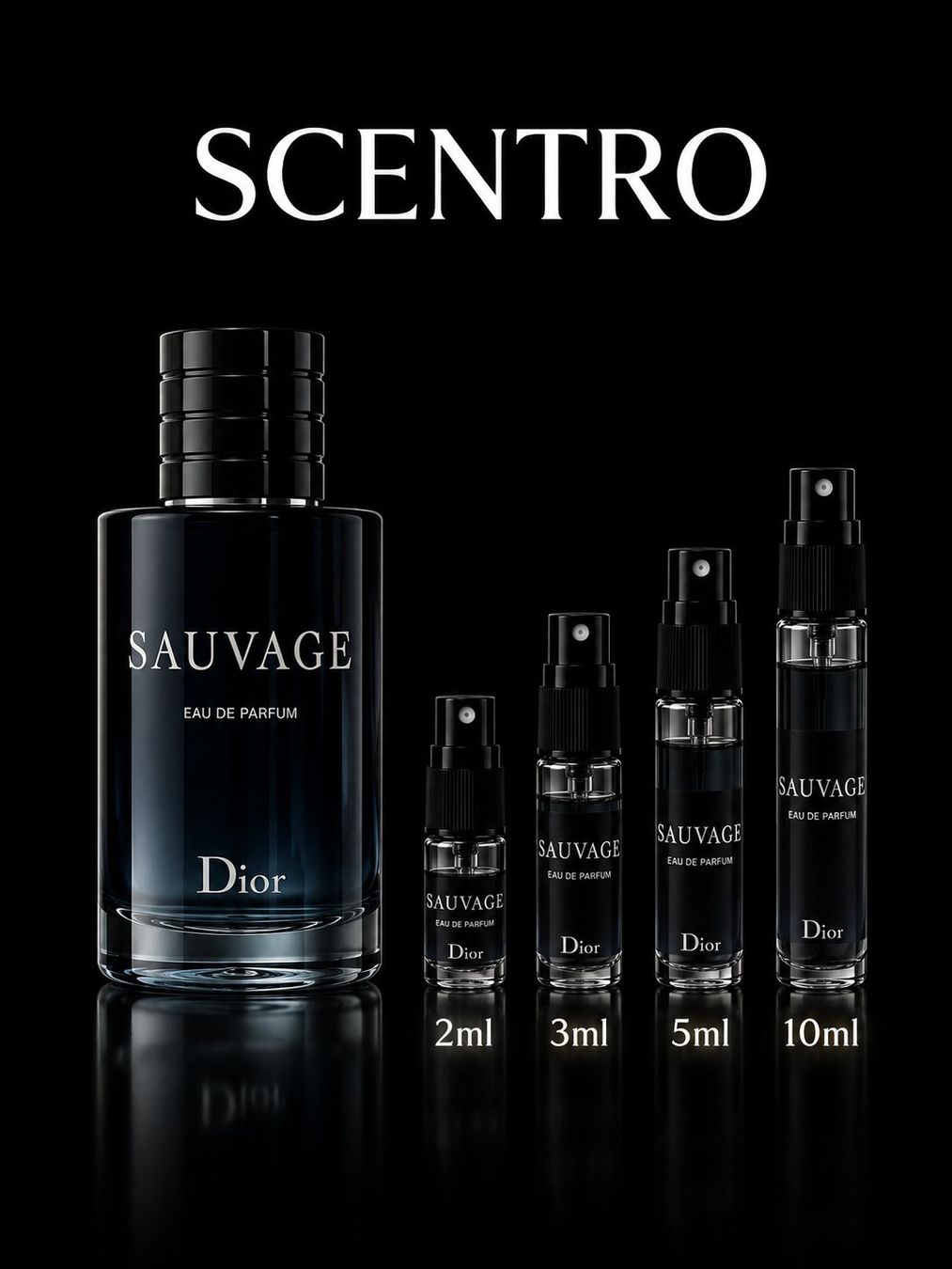 Dior Parfum & Eau de Toilette: Dior Sauvage Eau de Parfum - Abfüllung 2ml – Neu (gemäss Beschreibung) aus Altdorf UR von SCENTRO
