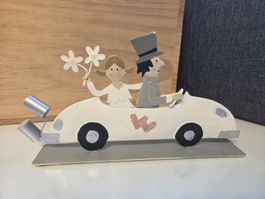 Hochzeitsauto mit Brautpaar, Geldgeschenk zur Hochzeit!