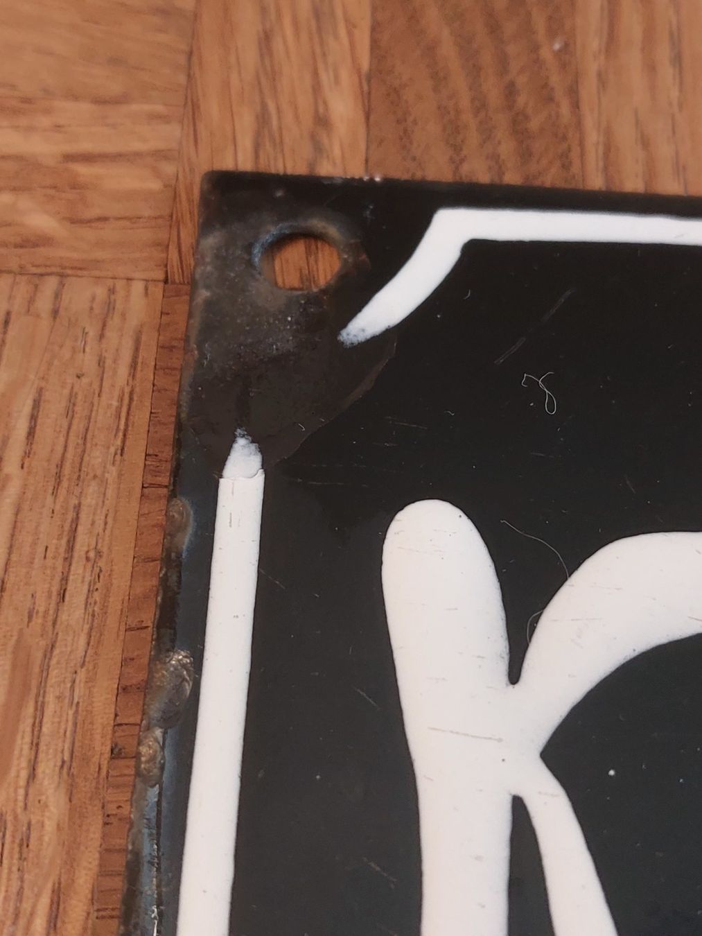 Insegne: Emaille Schild " Kaufmännischer Verein Uzwil" – Usato da Niederuzwil venduto da wolkenlos80 4