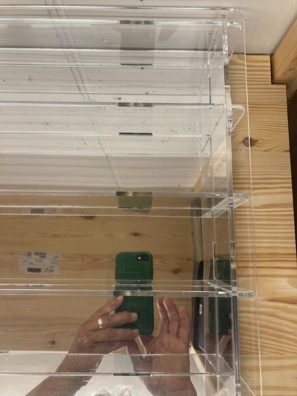 Modelleisenbahnen: H0 oder N Sehr schöne Vitrine Plexiglas und Spiegel 70 x 48 – Gebraucht aus Büsserach von ModellbahnDepot 6