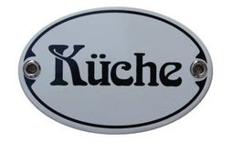 Emailschild - Küche
