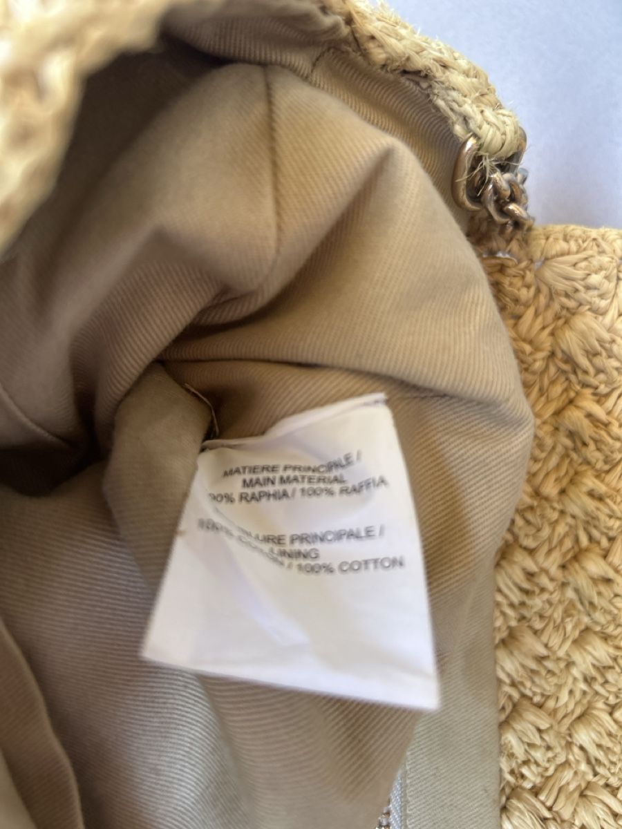 Vanessa Bruno Taschen für Damen: VANESSA BRUNO sac Moon en raphia – Gebraucht aus Genève von donpepe10 3