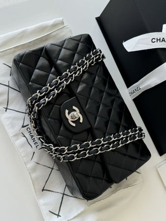 Chanel  Small🖤double Flap Bag black  Classic😍 full set