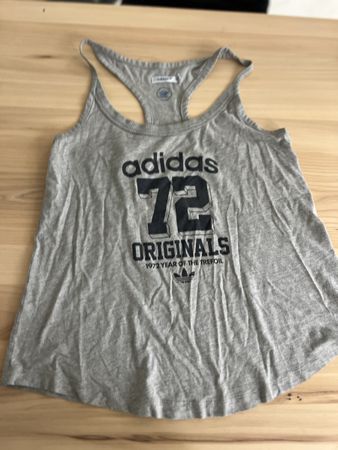 Damen Tanktop Adidas Originals grau Grösse 38