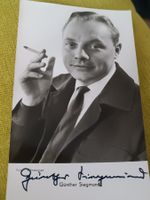 Günther Siegmund - 1981 verstorbenen - handsigniert