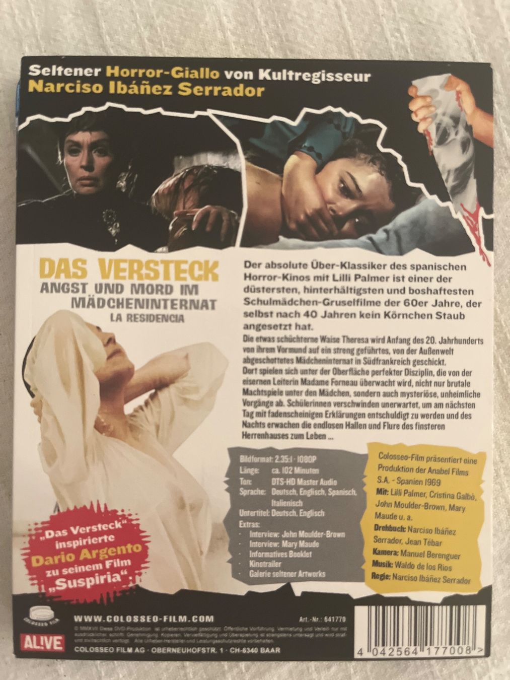 Tutti i DVDs: Das Versteck – Usato da Basel venduto da patku79 1
