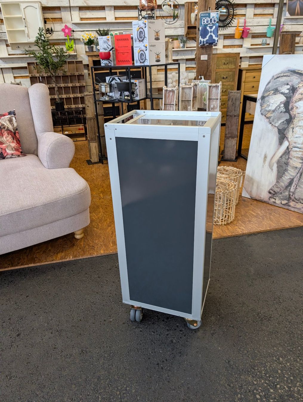 Altro in Aeronautica: Design Flugzeugtrolley Bartrolley Anthrazit/Silber – NEU – Nuovo (secondo la descrizione) da Grabs venduto da Moebelsparadies 3
