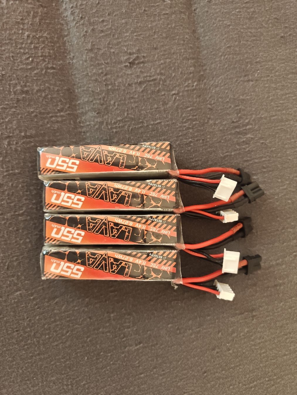 Batterie, Caricabatterie & Alimentatori: 4x LAVA 550mAh 3S LiPo Battery – Usato da Münchenstein venduto da s3bas7ian 1