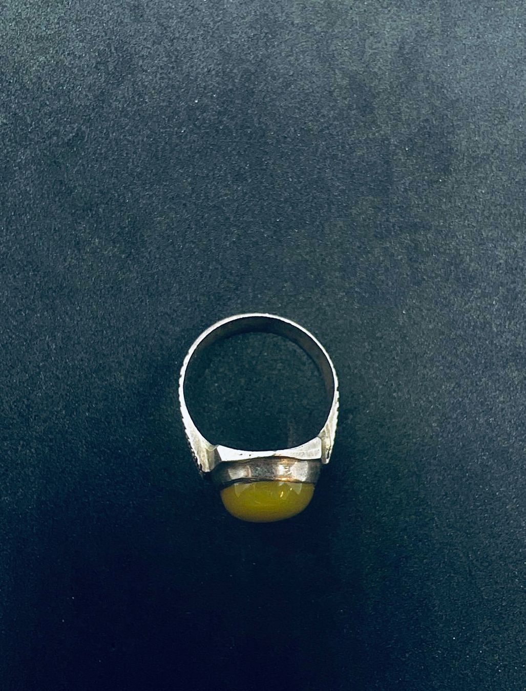 Anelli: Ring Silber 925 mit gelbem Stein – Usato da Kriens venduto da Ileriadiamore 2