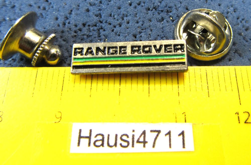 AUTO-PIN RANGE-ROVER LOGO KLEIN 20X5MM MIT SECURITY-CLIP SIL | Acheter ...