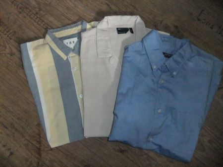 3 Kurzarm Markenhemden Gr. M