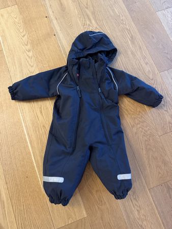 Kinder Skianzug POLARN O. PYRET Grösse 80 marineblau