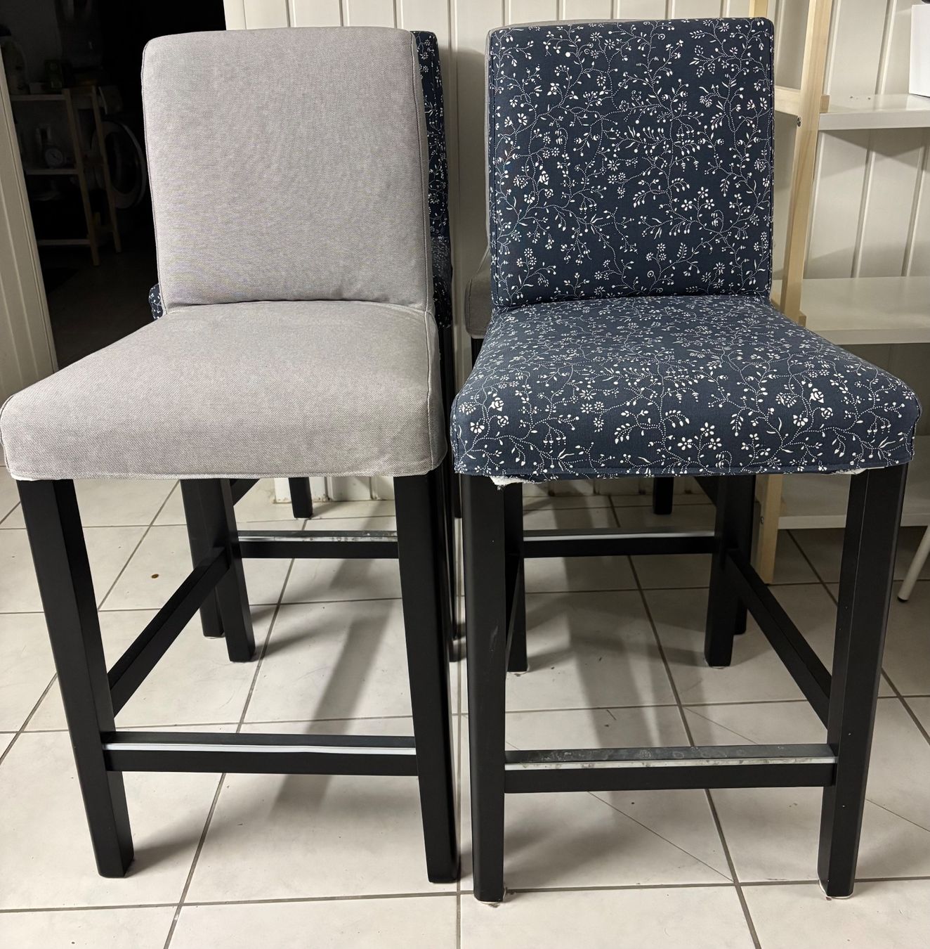 Seggioloni: 4 Barhocker / Stühle gepolstert – Usato da Kleinwangen venduto da aym_9m68