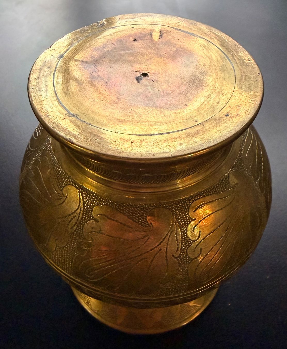 Vasi & Recipienti: Vintage Messing Vase mit Gravuren – Usato da Münchenstein venduto da tsp01 2
