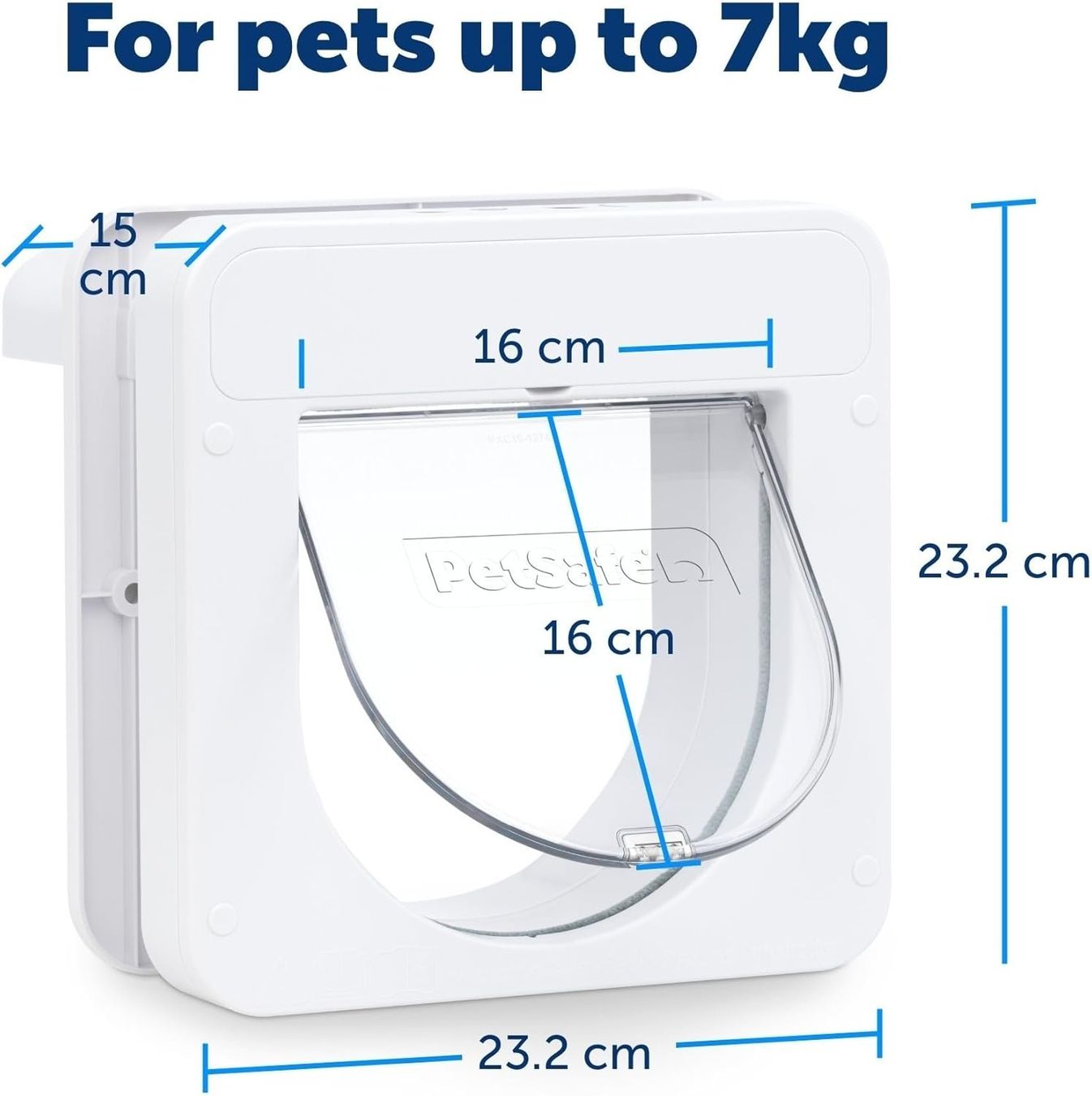 Gattaiole: Petporte Smart Flap Katzenklappe mit Mikrochip – Nuovo e nell'imballaggio originale da Schaffhausen venduto da smarastore 1