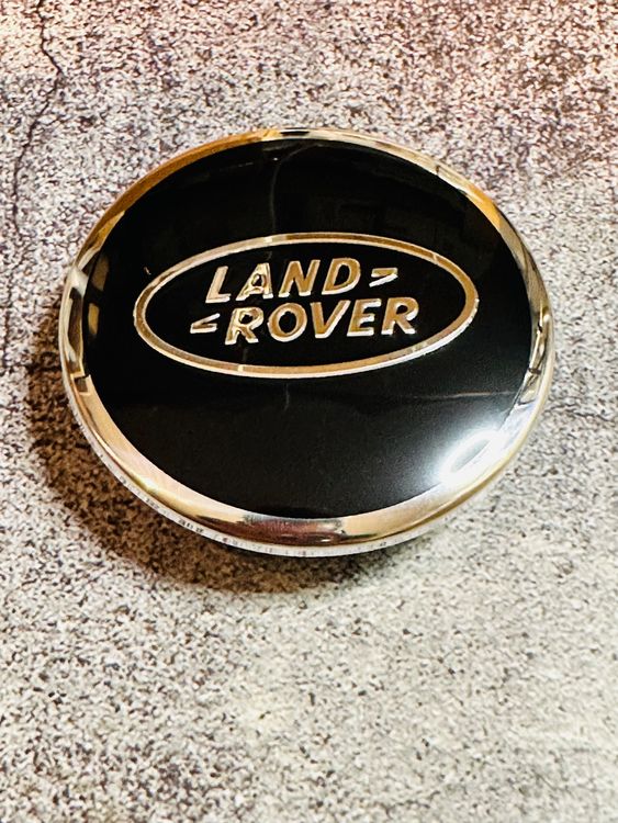 Biomar Labs Nabendeckel Set 4x 54mm - Für Ford Felgen Schwarz/Silber