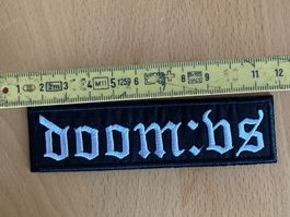 Doom:vs - Patch Aufnäher Metal Rock Band