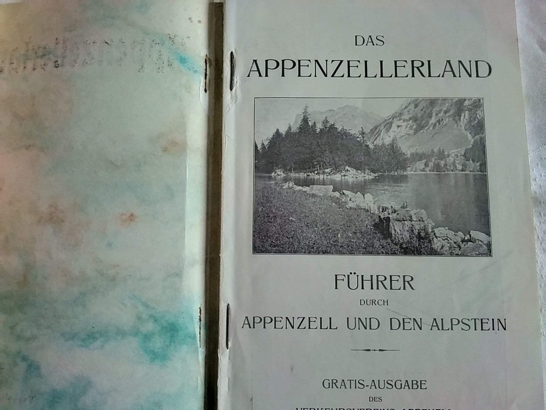 Dokumente: Werbebroschüre Prospekt Appenzellerland – Gebraucht aus Appenzell von lama19 2