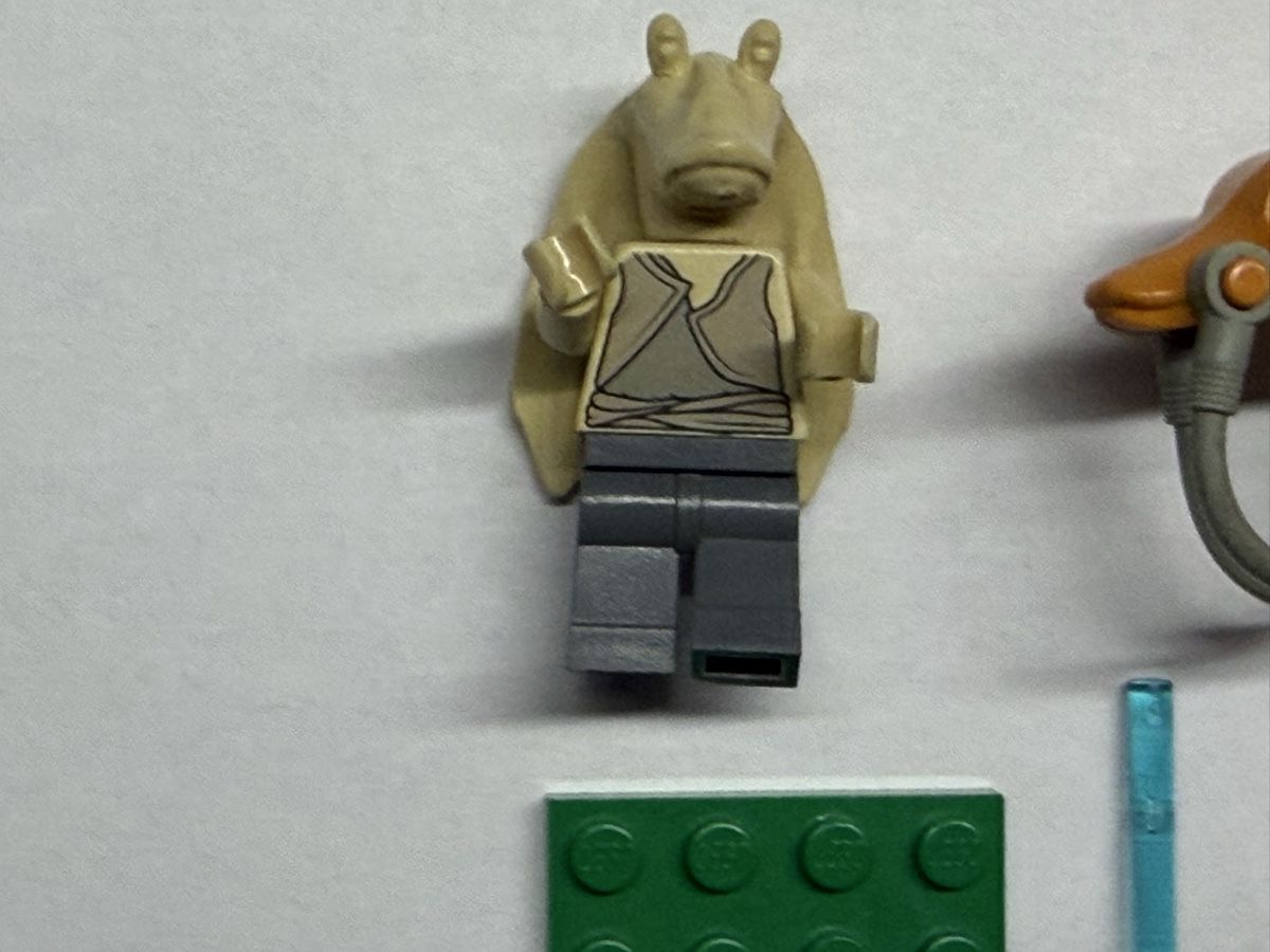 Lego Giocattoli: LEGO Star Wars Figur-Kaadu-Jar Jar Binks. – Usato da Rheinfelden venduto da zim_2hqc 1