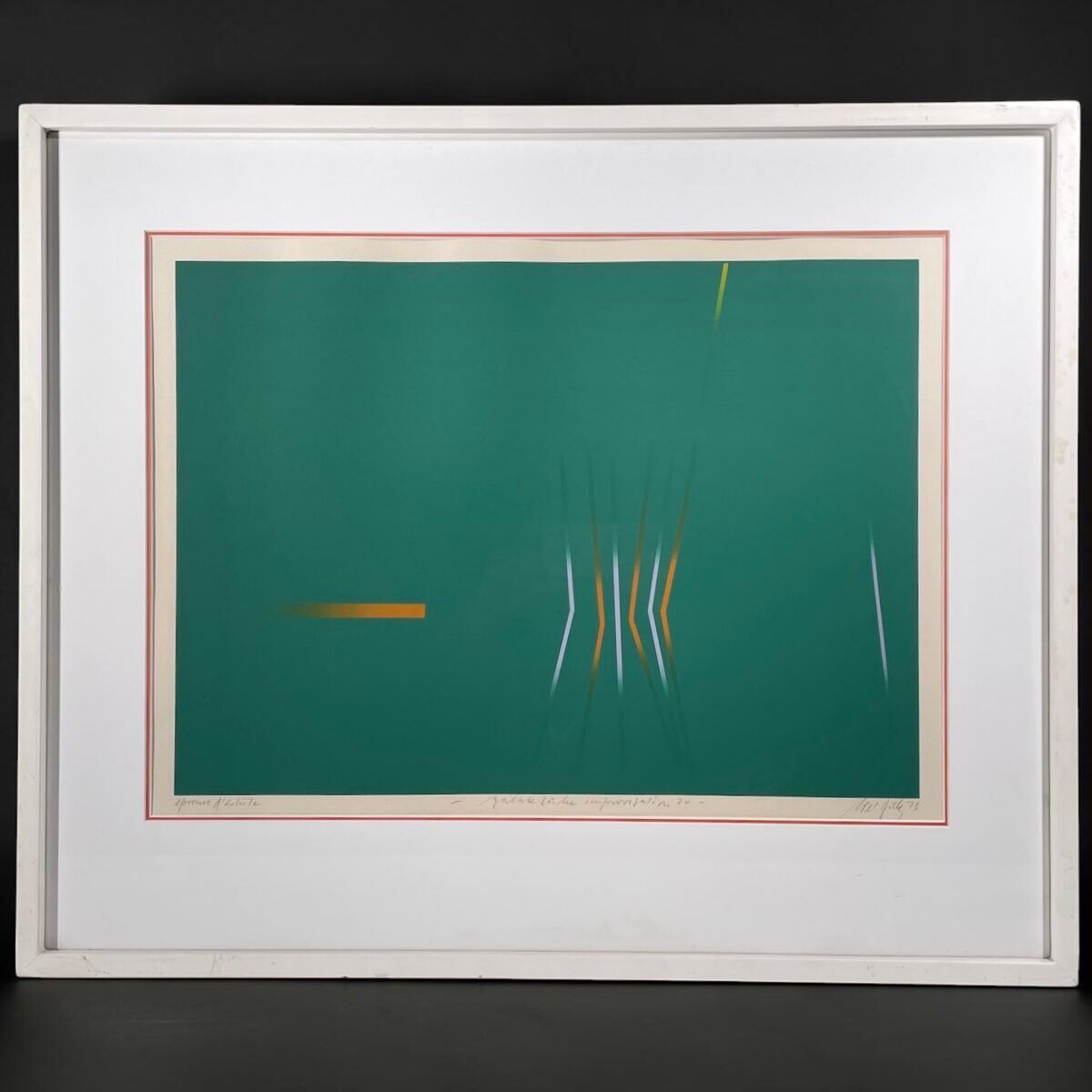 Dipinti: Axel DICK (1935-2006)  – Usato da Zürich venduto da kunstkauf 1