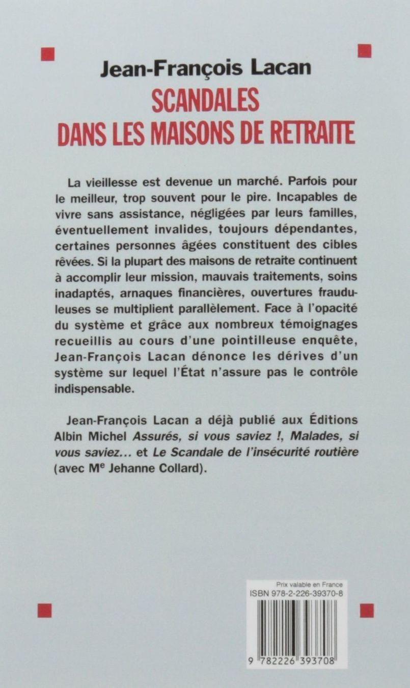 Libri: Scandales dans les maisons de retraite – Usato da Neuchâtel venduto da Dualseele 1