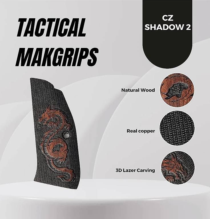 Holzartikel: CZ Shadow Drachen Premium Holzgriffschalen – Neu (gemäss Beschreibung) aus Seuzach von Ceres45 2