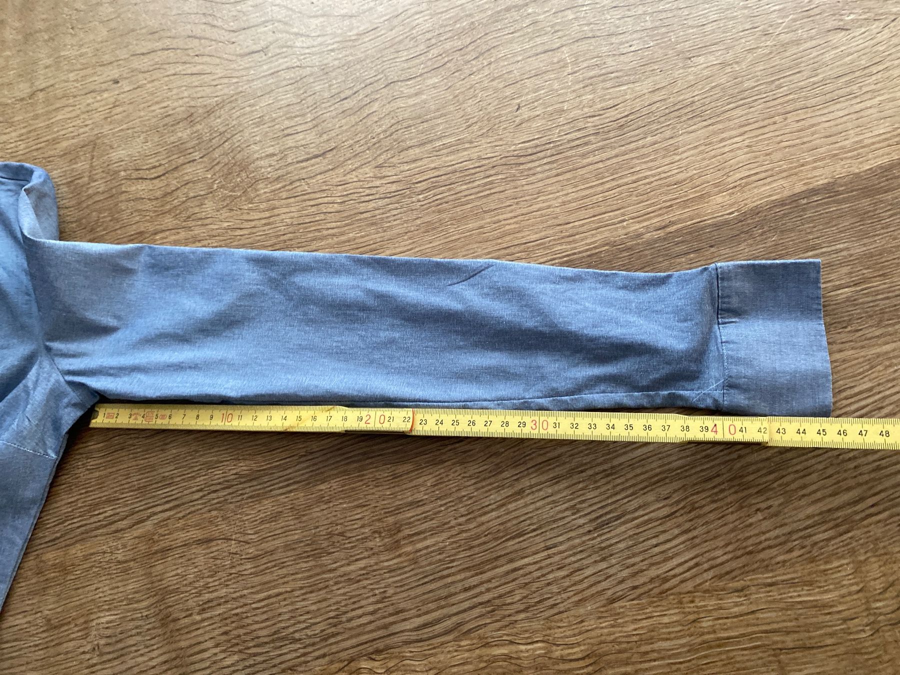 Orsay Camicette: ORSAY HEMD/BLUSE Gr.36/S / tailliert / rauchblau meliert – Usato da Frauenfeld venduto da Boldi46 7