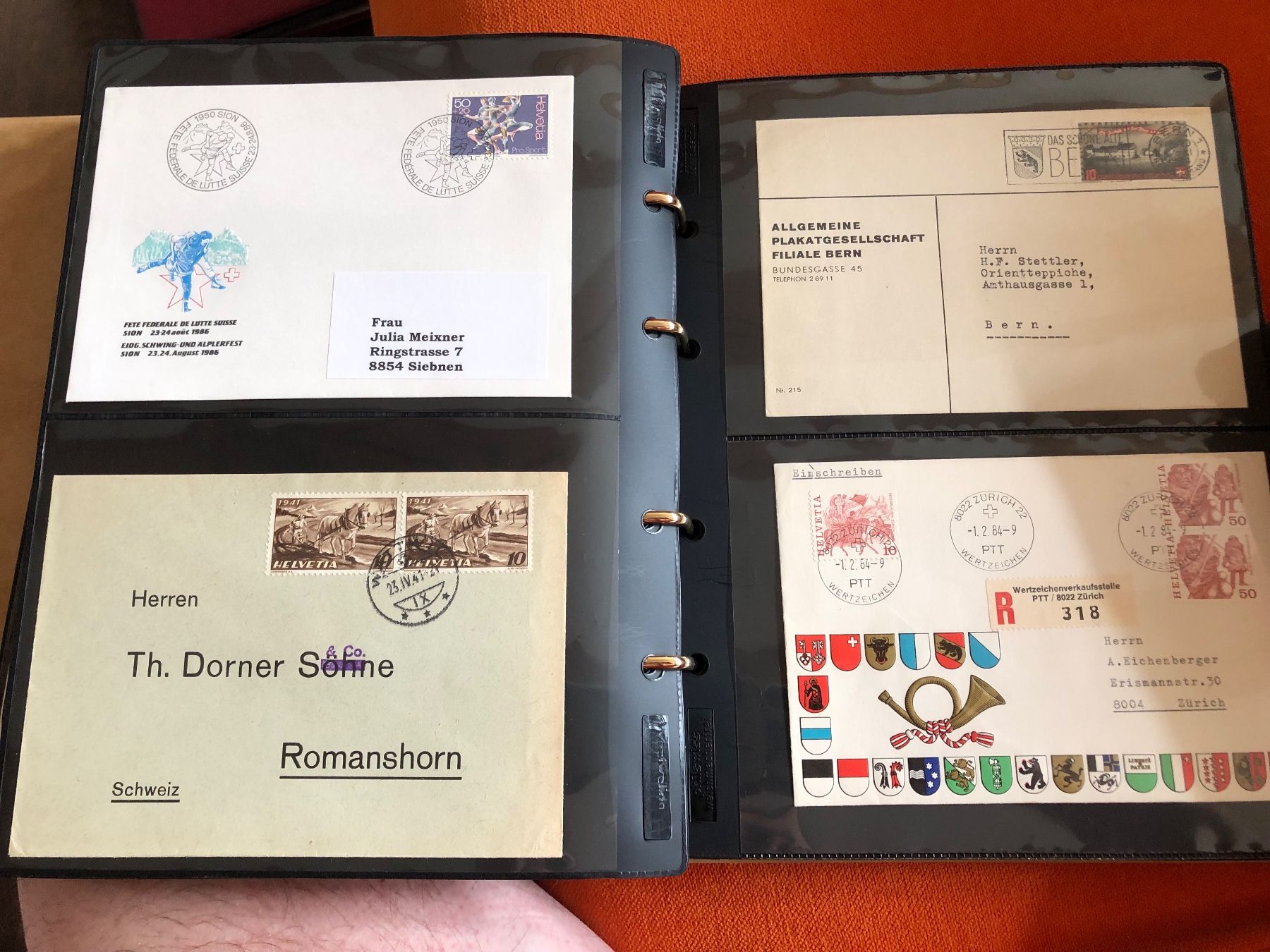 Tutti i francobolli: Album FDC + Sonderbriefe ab 1869 – Usato da Lufingen venduto da Rac0 2