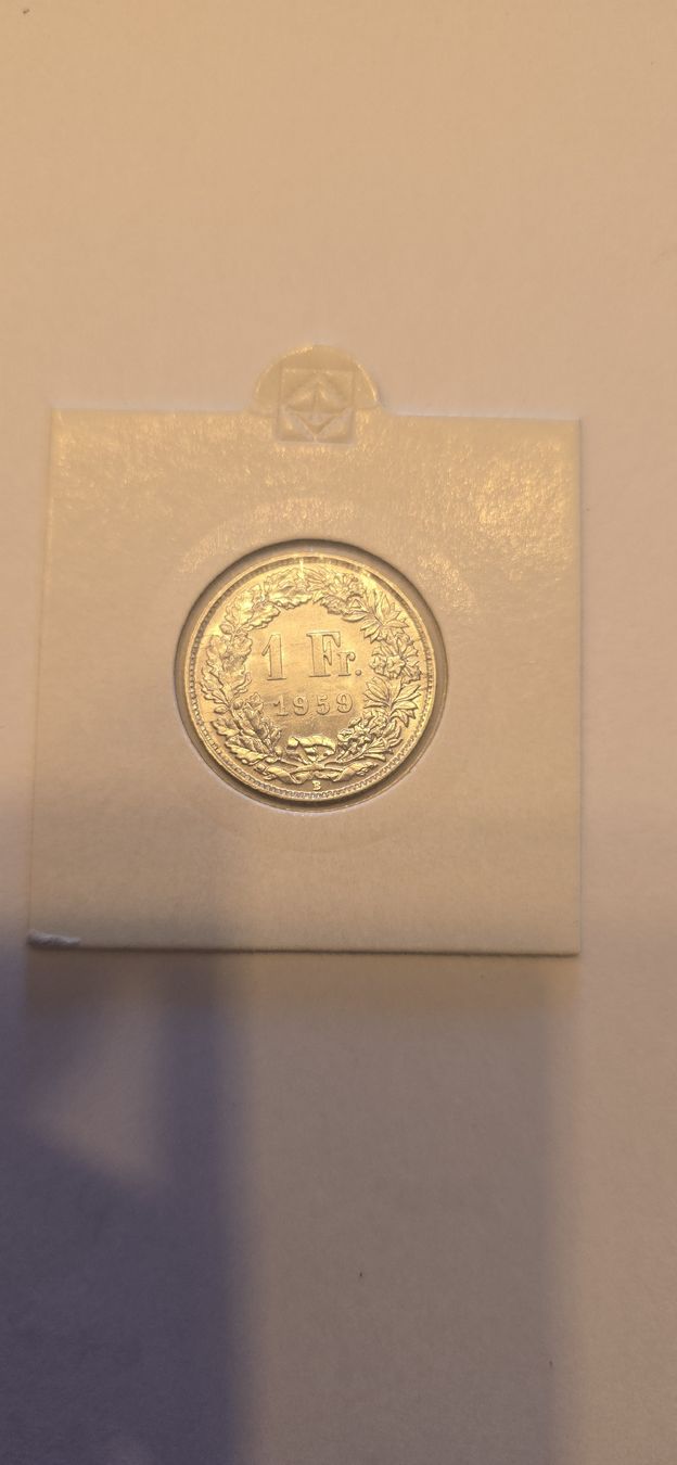 Alle Münzen: piece 1chf 1959 SUP – Neu (gemäss Beschreibung) aus Fribourg von yan_z5fr