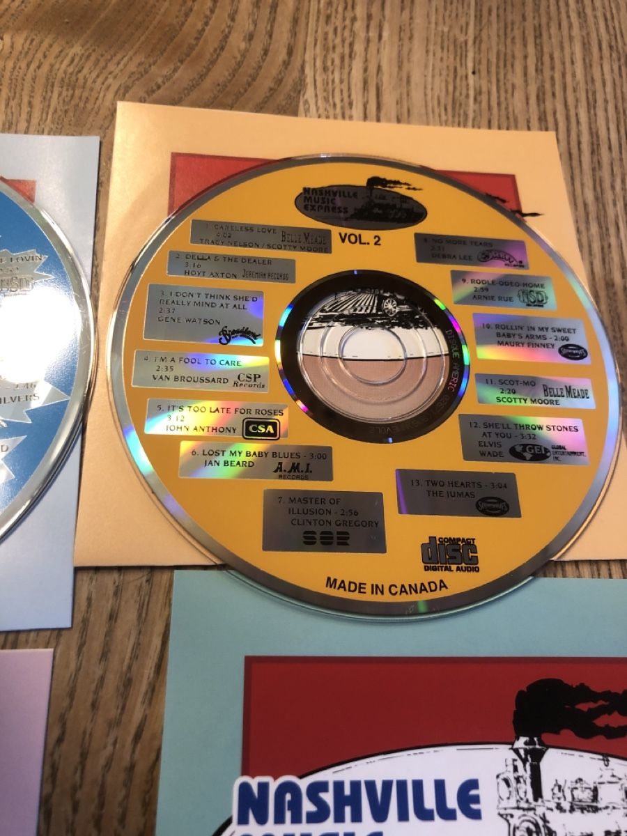 CD: Nashville Music Express Vol.1 - 6  – Usato da Flaach venduto da rubo7 3