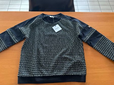 NeuLIU.JO Pullover, Schwarz, mit Etikett, Gr. M