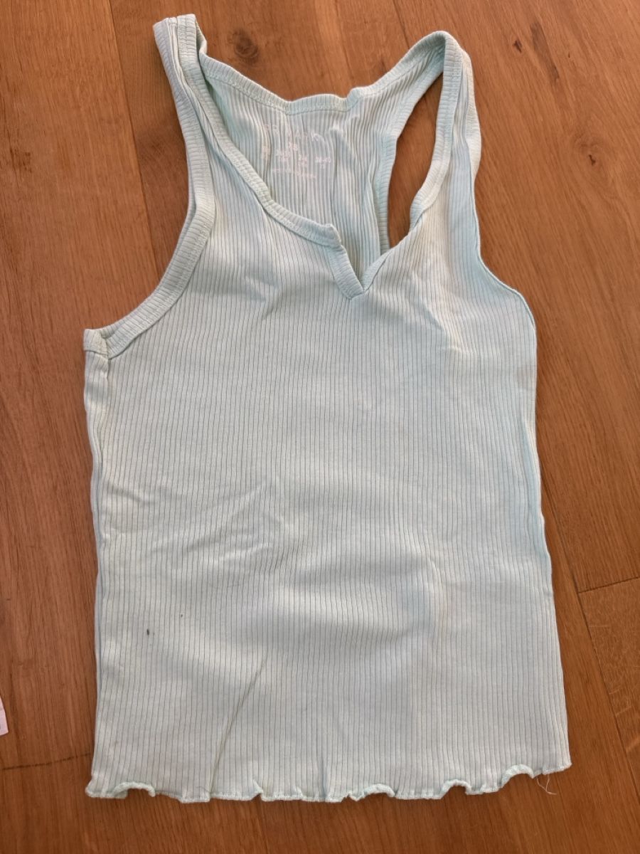 Top: Mintfarbenes Top, Grösse XS – Usato da Gelterkinden venduto da teddywidder