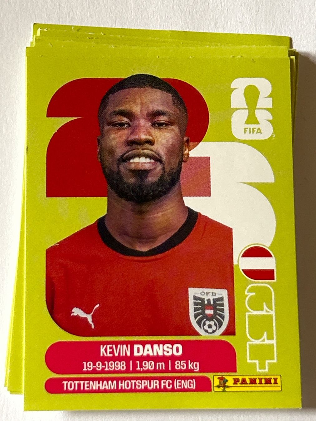Panini Carte collezionabili: Panini WM 2026 Sticker - Danso AUT 5 – Nuovo (secondo la descrizione) da Troistorrents venduto da sim_d75d