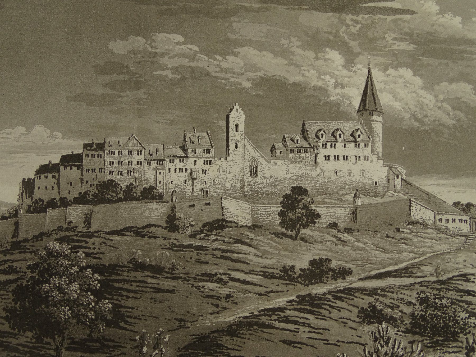 Stiche: REGENSBERG AQUATINTA UM 1850 – Gebraucht aus Grüningen von Kartensammler 2