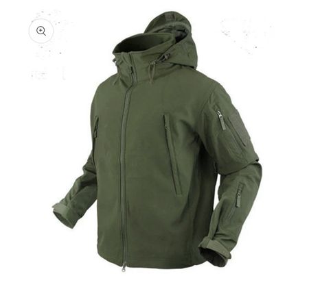 Condor Summit Soft Shell Jacke khakigrün Grösse M