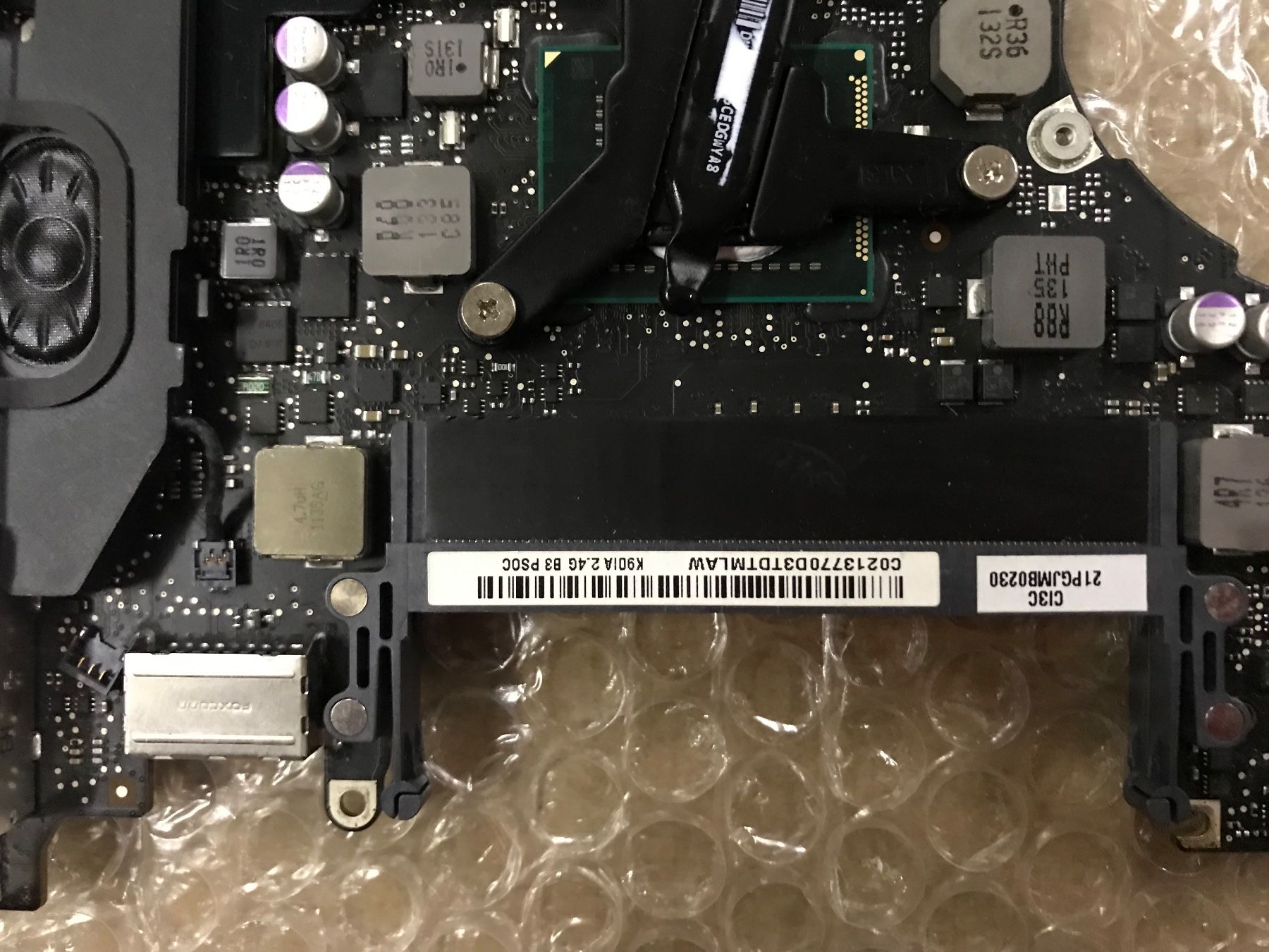 Intel Mainboards: Motherboard MacBook Pro 2011/2012 – Defekt aus Zug von OrturMullerMac 3