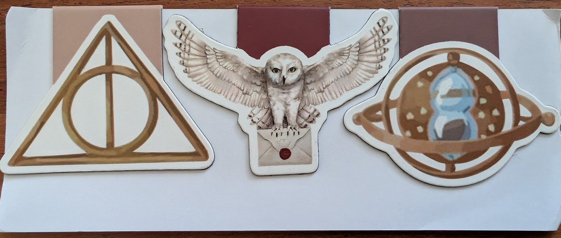 Altre raccolte & rarità: neu: 3x magnetische Harry Potter Magnet-Buchzeichen – Nuovo (secondo la descrizione) da Zürich venduto da Milk-and-Chicken