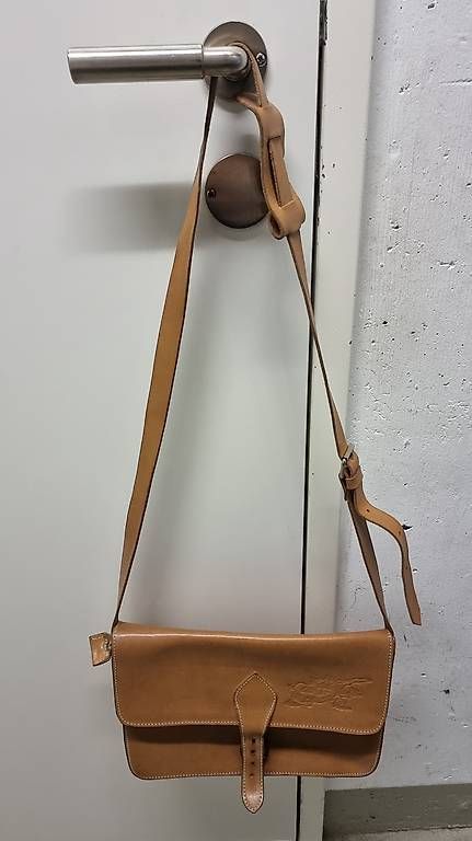 Taschen für Damen: Natur Leder Damen Tasche, hellbraun – Gebraucht aus Neuenkirch von tip_wp7s