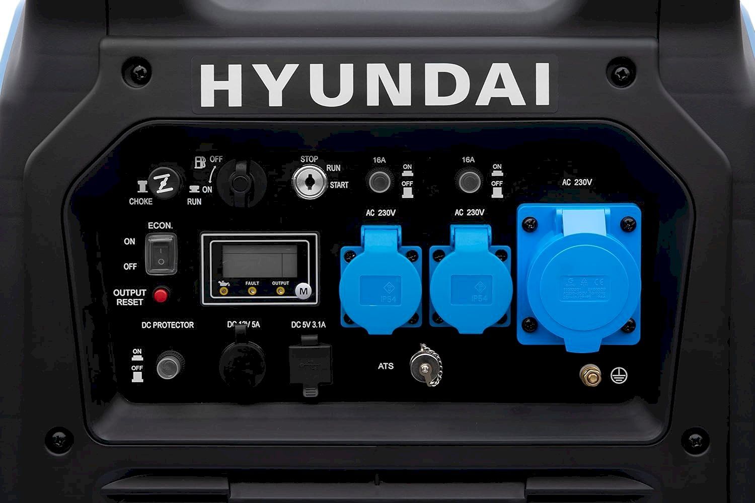 Generatori di corrente: HYUNDAI HY6500SEi D Inverter-Generator – Nuovo e nell'imballaggio originale da Bottighofen venduto da zaap 5