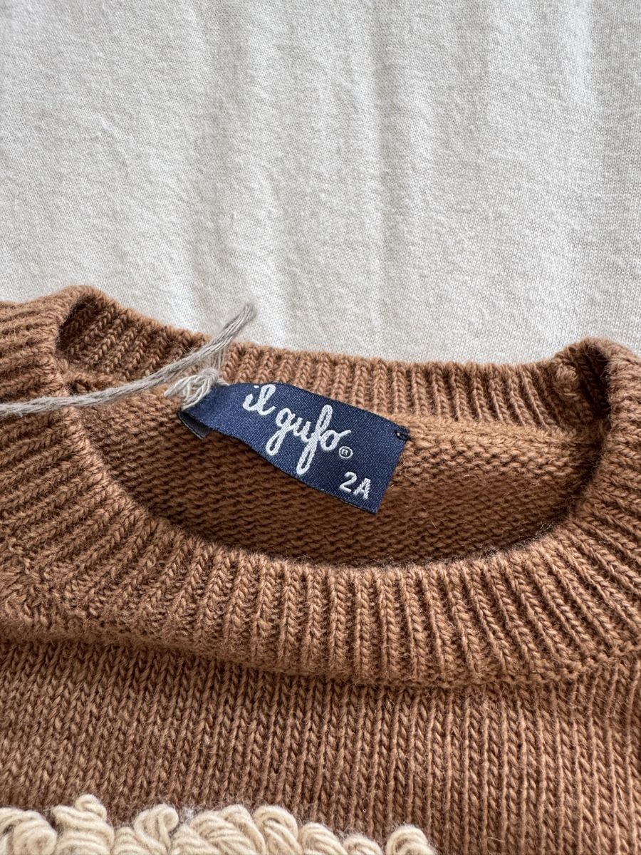 Il Gufo Maglioni & Felpe: Il Gufo Pullover, Gr. 92/2A, Merino, Teddy, Neu – Nuovo e nell'imballaggio originale da Baar venduto da sabrinas_welt 1