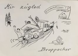 Private Zügelanzeige, Bruppacher, Erlenbach