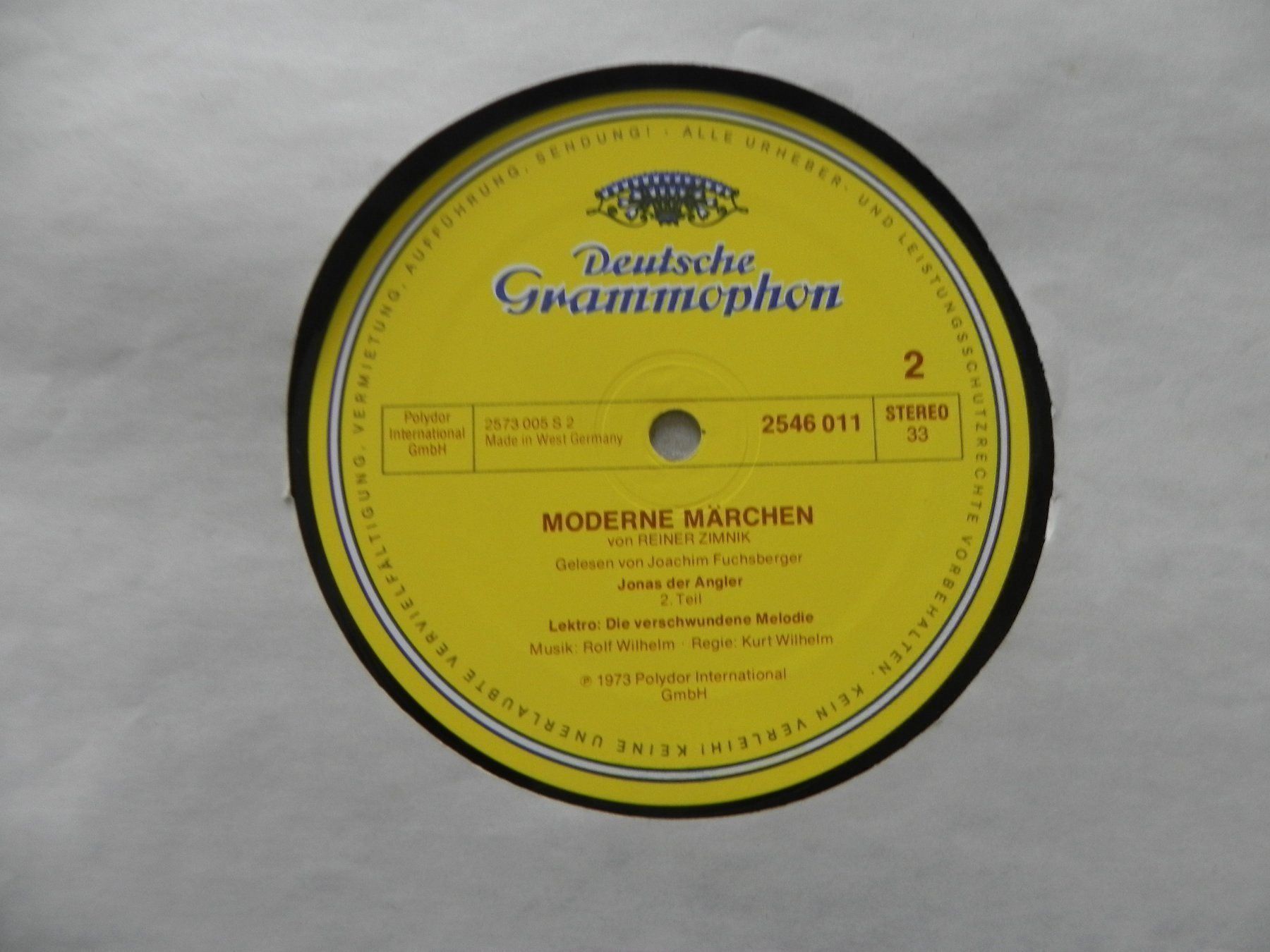 Dischi in vinile: LP Jonas der Angler Deutsche Grammophon – Usato da Siebnen venduto da krimsie 6