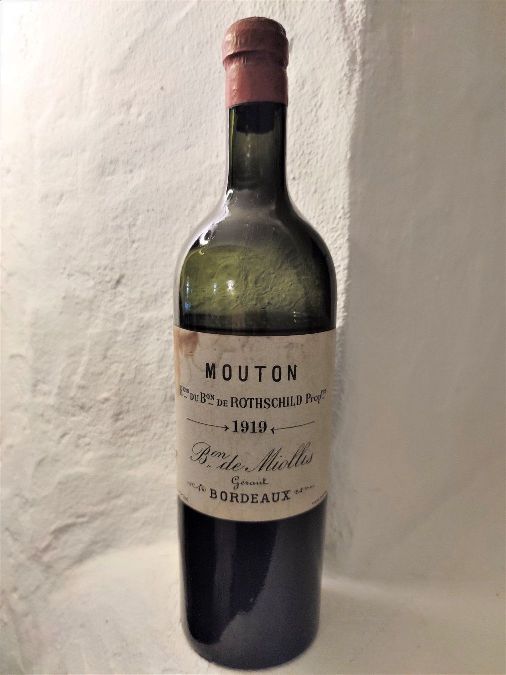Lafite Rothschild Vino: Baron de Rothschild -  Bordeaux 1919 – Usato da Odogno venduto da Eurobit 7