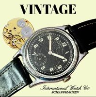 IWC Dienstuhr Swiss Vintage Uhr