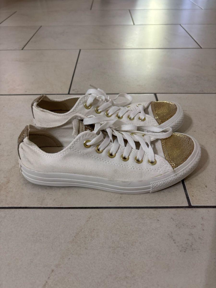 Converse Chaussures femmes: Converse All Star Sneaker weiss – D'occasion à Hendschiken par besusu 3