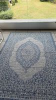 Benuta Outdoor Teppich blau / beige 