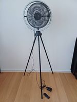 Standventilator mit Licht und Fernbedienung