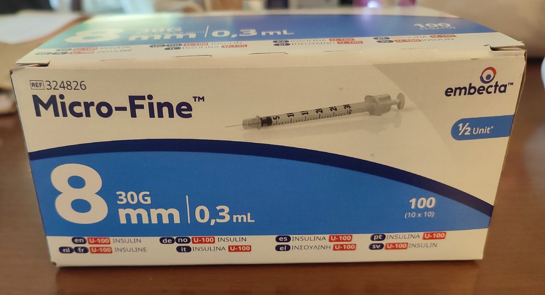 Medizinaltechnik: Insulinspritzen / Embecta Micro-Fine 8mm 0.3ml 30G – Neu und originalverpackt aus Winterthur von Priscatg 1