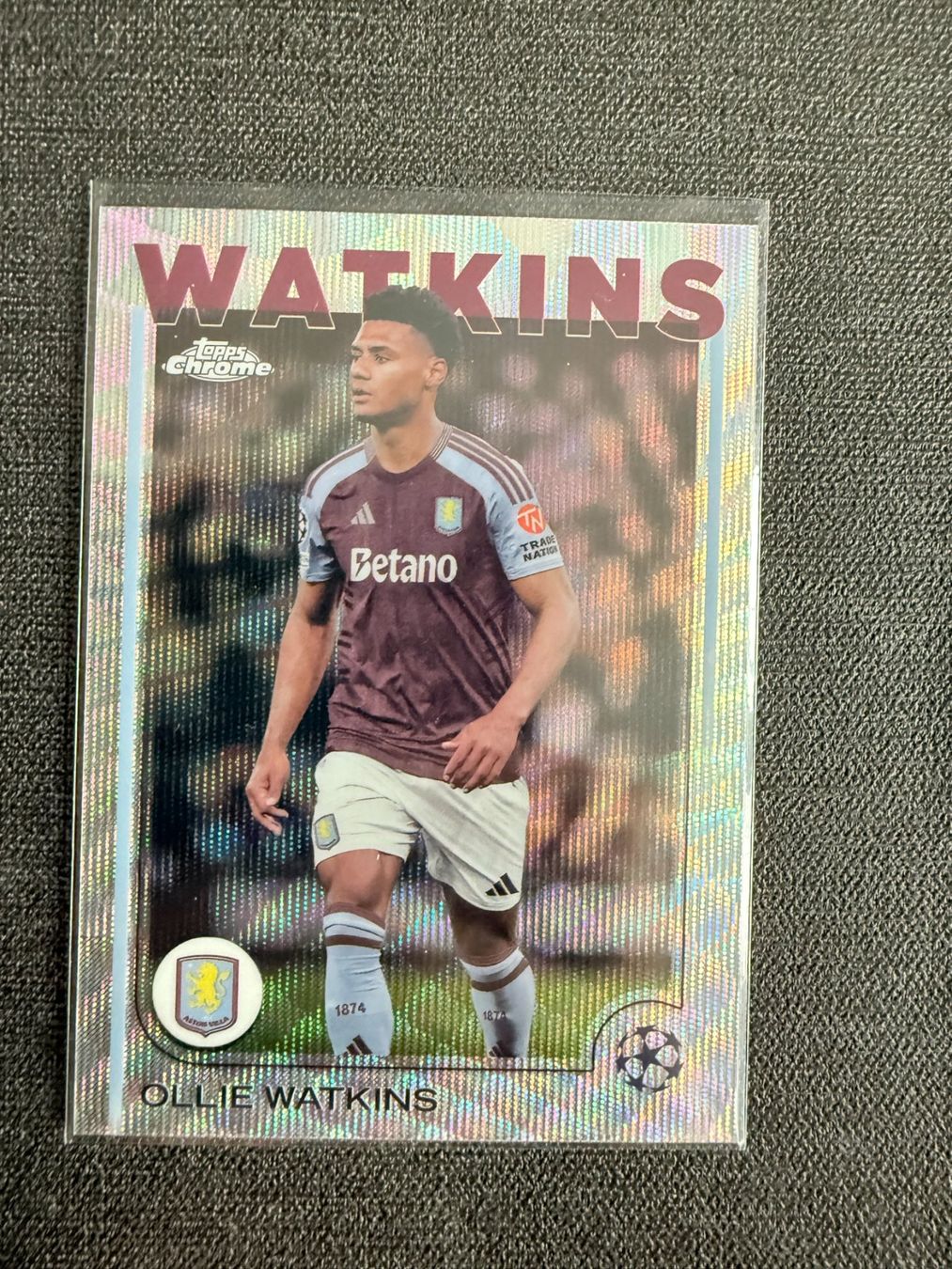 Topps Carte collezionabili: Topps Ollie Watkins Aston Villa – Usato da Burgdorf venduto da Sports_Cards_3400